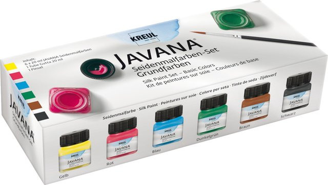 Javana KREUL Seidenmalfarben-Set Grundfarben Multicolor - Bild 1