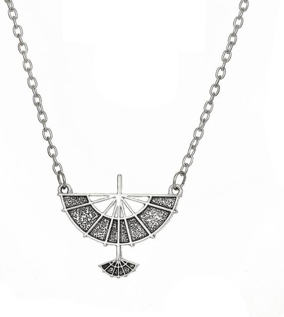 HEYu Halskette, Film Die Last Airbender, Edelstahl, Silber, Unisex - Bild 1