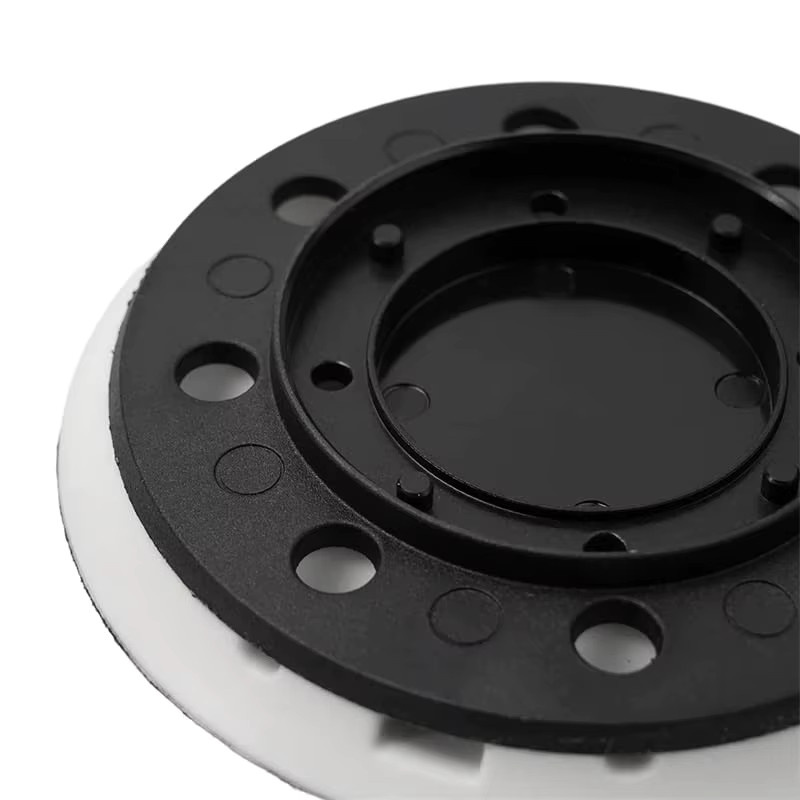Schleifpad für Exzenterschleifer mit 8 Löchern, Durchmesser: 125 mm, Farbe: Schwarz - Bild 4