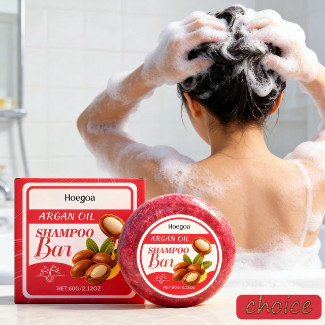 HOEGOA Shampoo Bar, 60 g, für fettiges Haar, Unisex - Bild 1