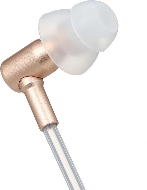 IBRAIN FC31 Air Tube Anti-Strahlung In-Ear-Kopfhörer mit 3,5 mm Klinkenanschluss in Gold - Bild 1