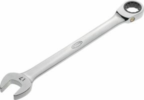 Vigour Knarren-Ring-Maulschlüssel SW 17 in Silber - Bild 1