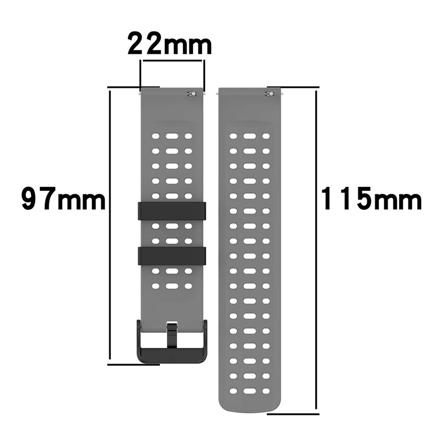Garmin Uhrenarmband Silikon, Bicolor, 22 mm, Unisex - Bild 3
