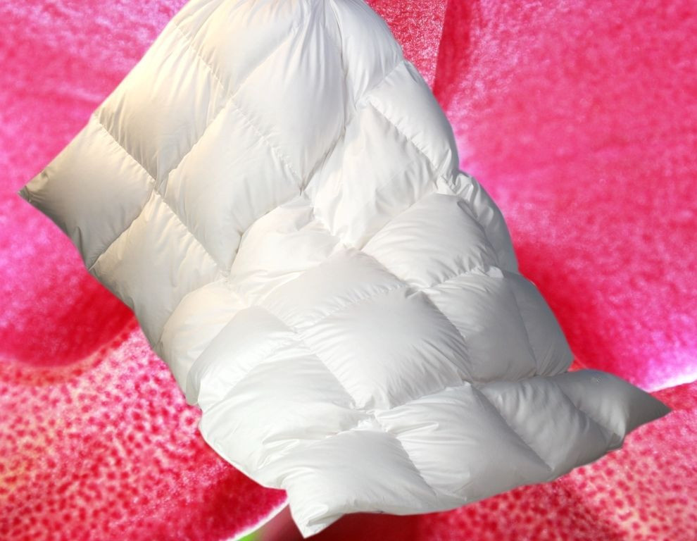 2er-Set Hofmann Luxus Ganzjahres Daunenbetten aus 100% Daunen, B/T/H: 135 x 220 cm - Bild 1