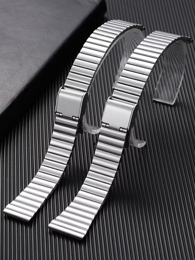 asukaband Uhrenarmband Edelstahl, Silber, Unisex - Bild 7