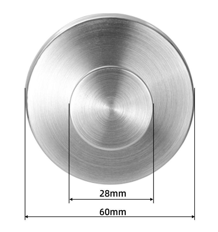 Bestbags 2er-Set Saugknapfhaken aus Edelstahl in Silber als wasserdichter Wandhänger für das Badezimmer - Bild 2