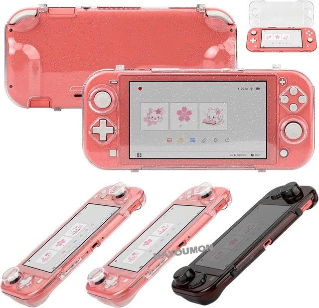 Transparente stoßfeste Schutzhülle aus Kristall-PC für deine Nintendo Switch Lite Spielekonsole - Bild 1