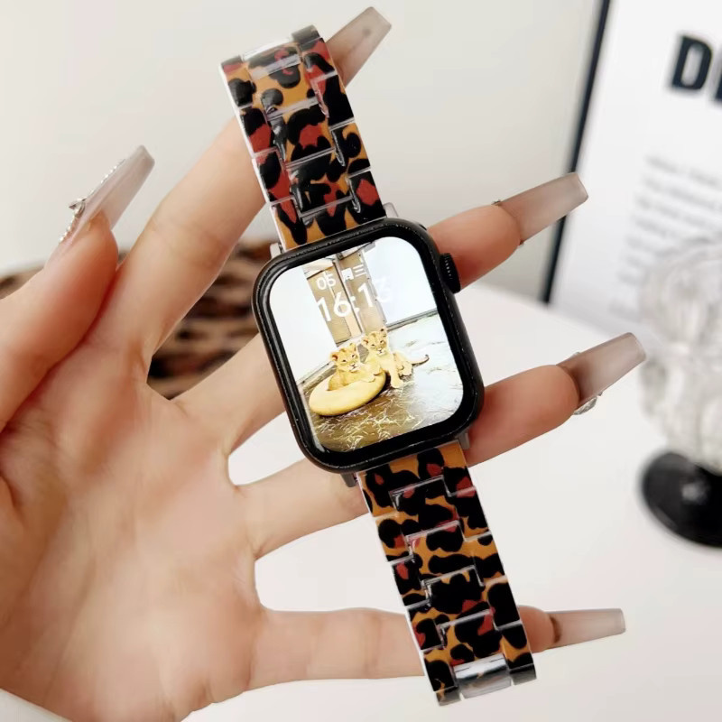 TINUORA Uhrenarmband Leopardenmuster, Bunt, Damen - Bild 2