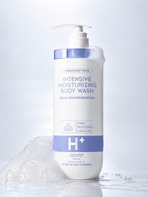 Ootd Beauty Derma Intensive Feuchtigkeitsspendendes Duschgel, 750 ml, mit Kollagen - Bild 1
