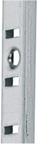 Hettich Bodenträgerschiene Vari 47612 aus Stahl vernickelt in Silber - Bild 1