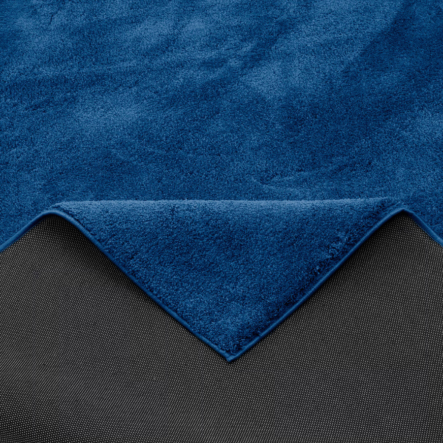 Pergamon Kinderteppich Silky Kids Super Soft Hochflor in Blau, rechteckig und rutschfest - Bild 2
