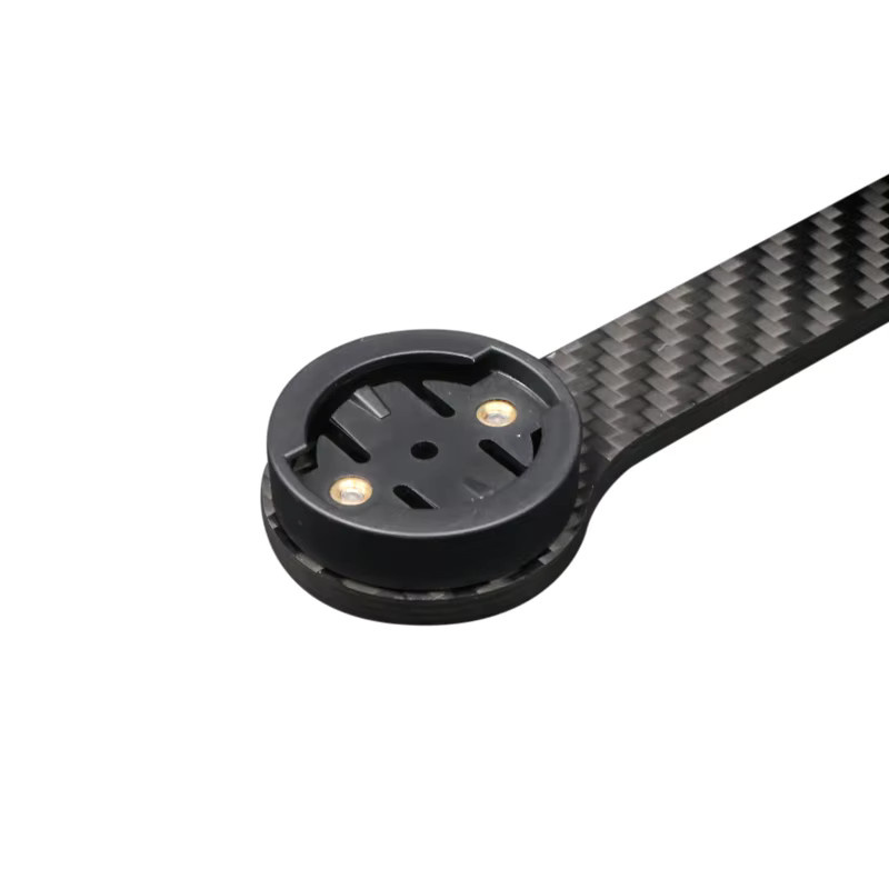 Fahrrad Computer Halterung Basis von riderace in Schwarz, Adapter aus Kunststoff für Garmin, Bryton, Wahoo und Magene - Bild 2