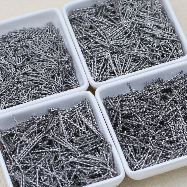 Verbindungsstange Edelstahl, Twisted, Silber - Bild 1