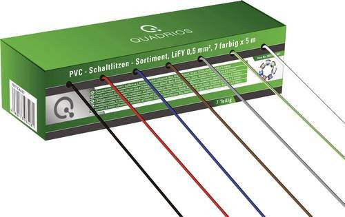 Quadrios LiFY Litze 1 x 0,50mm² Mehrfarbig 35m - Bild 1