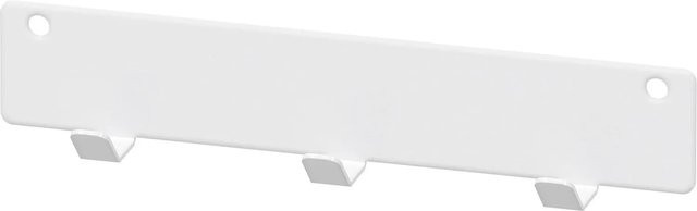 Vauth-Sagel Add Hook Hakenleiste mit 3 Haken aus Stahlblech in Weiß, Breite: 21,6 cm - Bild 1