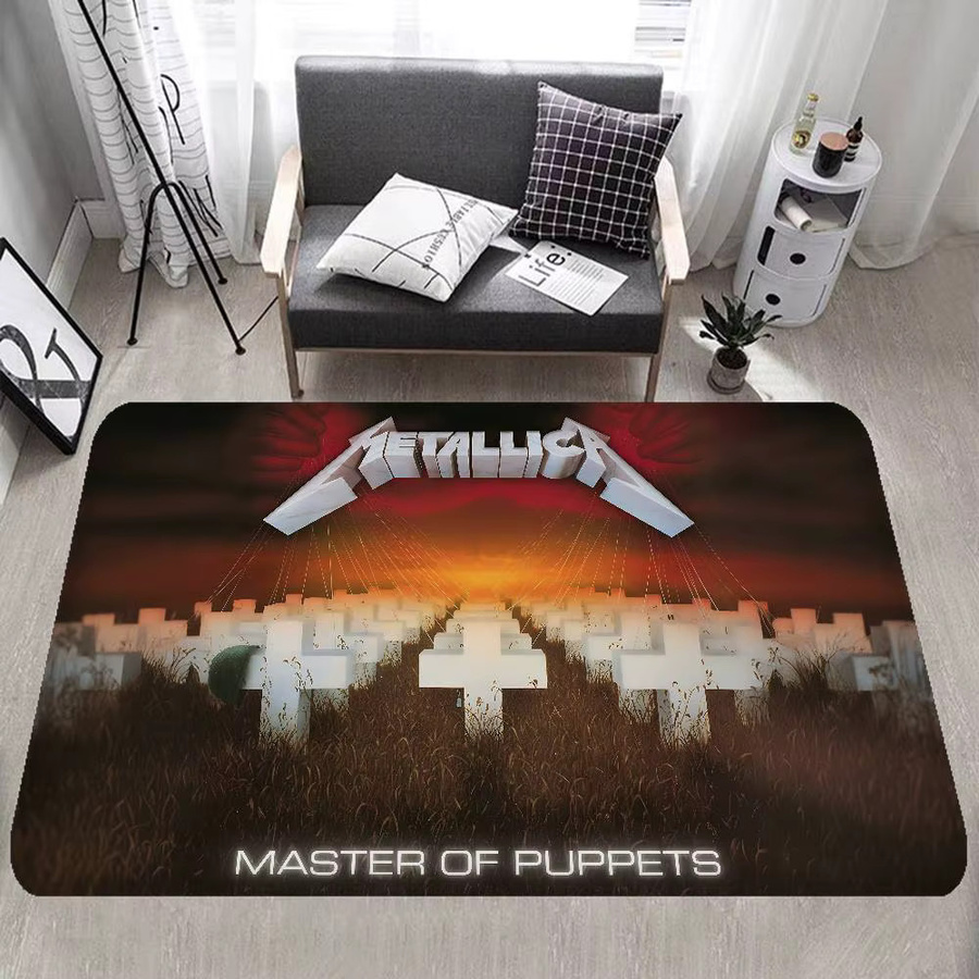 Potdemiel Metallica Fußmatte, rechteckig, rutschfest und wetterfest, Mehrfarbig, B/T: 60 x 40 cm - Bild 3