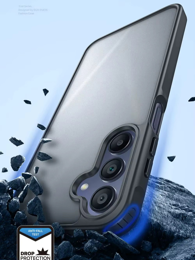 DUX DUCIS Anti-Drop-Handyhülle für Samsung Galaxy A07 4G A17 A06 A16 A26 A27 A37 A57 5G mit mattem Finish und mehrfarbiger Rückseite in Lila - Bild 6