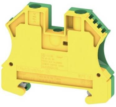 Hager Schutzleiterklemme KR100PE gelb - Bild 1