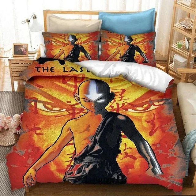 Avatar Der Letzte Airbender Bettwäsche-Set von Practical Home Decor, Mehrfarbig, B/H: 200 x 230 cm - Bild 1