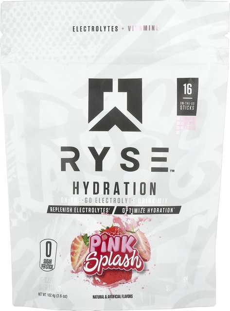 RYSE, Getränkepulver, Pink Splash, 16 x 6,4 g - Bild 1