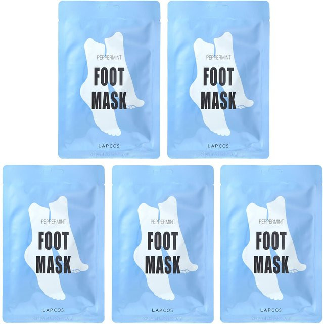 Lapcos Fußmaske Pfefferminze, 5 Paar, 18 ml, Unisex - Bild 1