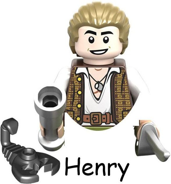 Fluch der Karibik Geisterhai Jack Sparrow Jones Modellbausteine Spielzeug - Bild 1