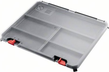 Bosch Deckelbox für Systembox S aus Kunststoff in Grau, B: 26,4 cm, L: 32,4 cm, H: 2,2 cm - Bild 1