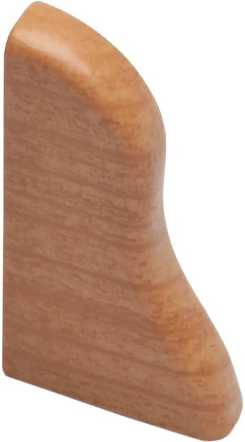 OBI Endstück aus Kunststoff in Kirschbraun, 2 Stück - Bild 1