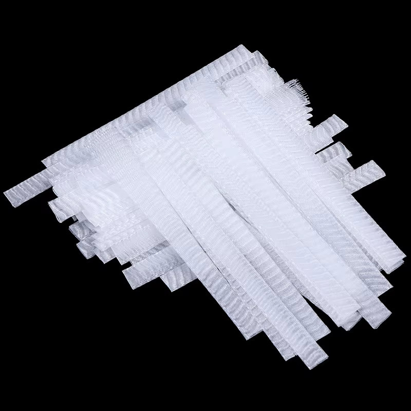 50 Stück Stickgarn-Netze in Weiß zur Vermeidung von Abwicklungen für Nähzubehör, Durchmesser: 12 cm - Bild 3