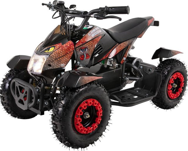 Actionbikes Motors Elektro-Kinderquad Cobra ab 8 Jahren Rot/Schwarz - Bild 1