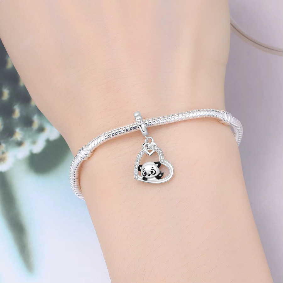 Orstarry Armband, 925 Silber, Panda-Perlen, Charms - Bild 2