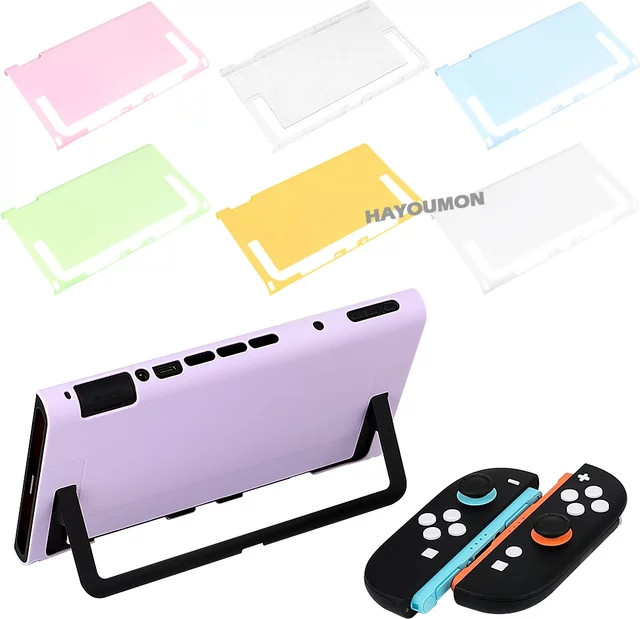 Hayoumon Schutzhülle für Nintendo Switch in Transparent, Hartschalen-PC Gehäuse für deine Konsole - Bild 1