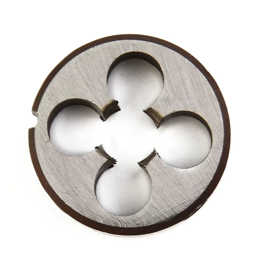 VIBRATITE HSS Rohrgewindematrizen Set mit Rechtsgewinde für BSP Gewinde in den Größen 1/8, 1/4, 3/8, 1/2, 3/4 in Silber - Bild 2