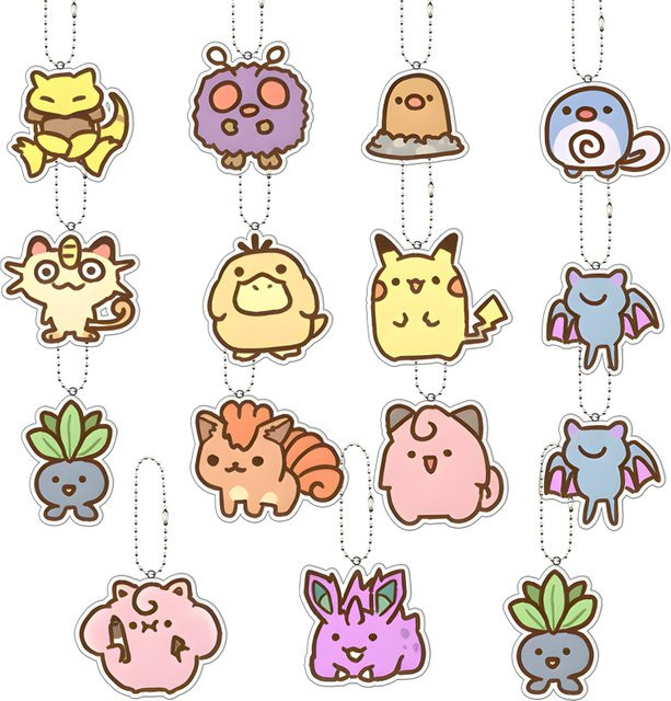Keeppley Pokémon Bulbasaur Schlüsselanhänger, Zubehör, Bunt / Mehrfarbig - Bild 1
