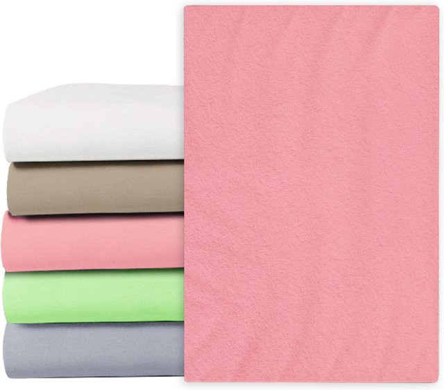 TiCAA Spannbettlaken aus Frottee in Multicolour, atmungsaktiv und elastisch - Bild 1