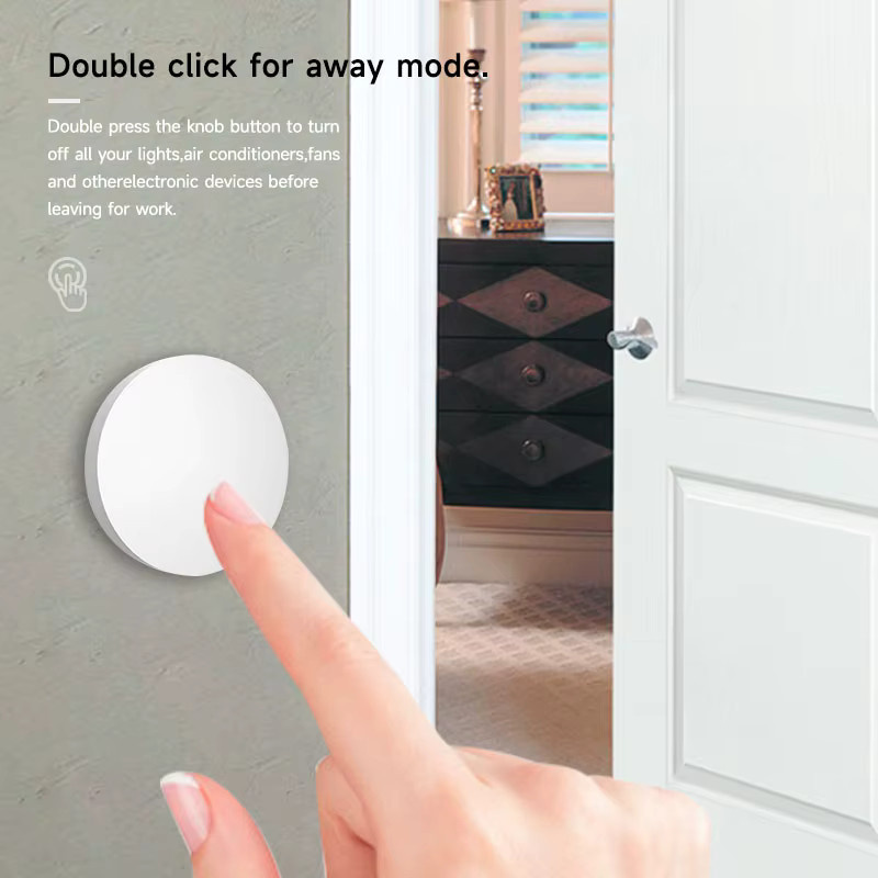 Tuya Zigbee Smart Szenenschalter Weiß – Kabelloser Automatisierungs-Controller zur Fernsteuerung kompatibel mit Alexa und Google Home - Bild 2