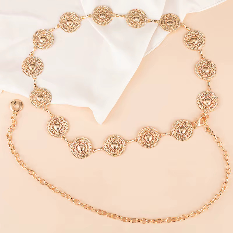 Velishy Taillenkette, Gold, Vintage, Damen - Bild 4