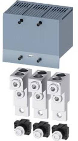Siemens 3VA9223-0JC22 Anschlusszubehör, Grau, B: 10,5 cm, H: 8,96 cm, T: 7,27 cm - Bild 1
