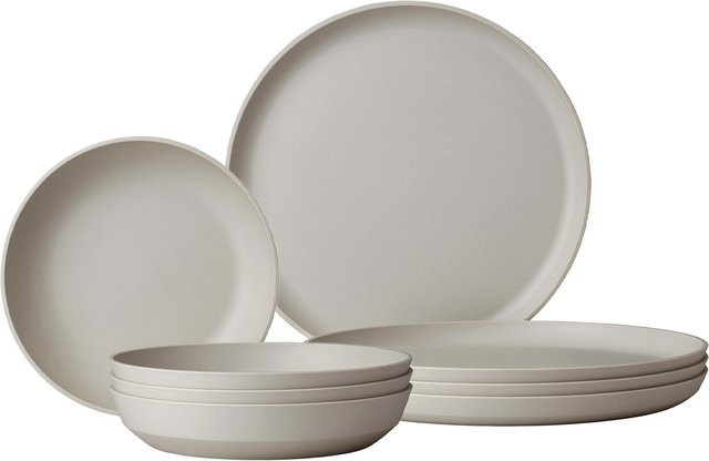Mepal Silueta Tafel-Set 8-teilig in White aus Melamin - Bild 1