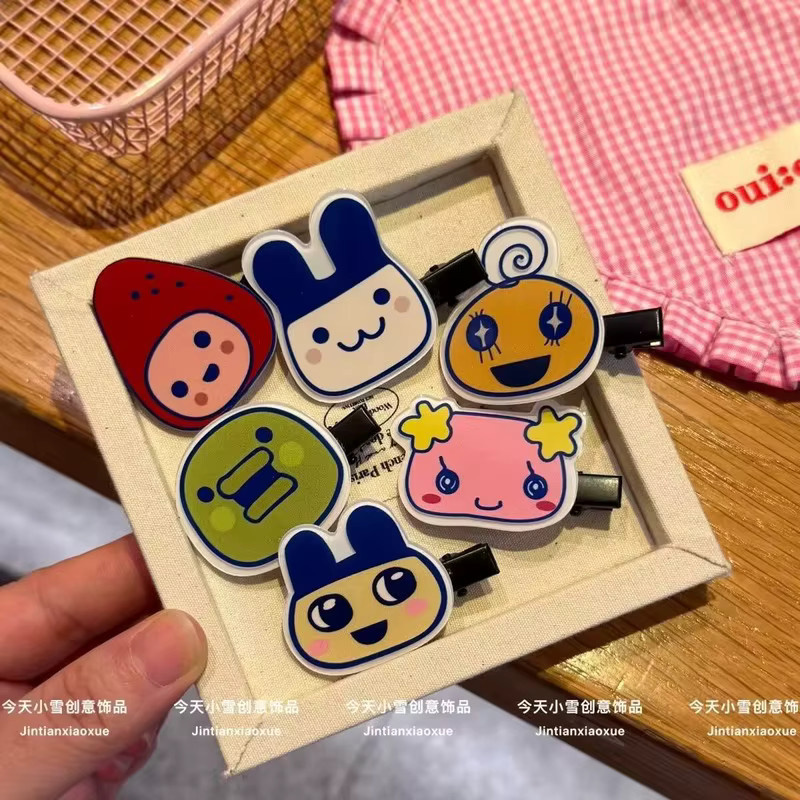 Bandai Tamagotchi Haarspange, Cartoon-Entenschnabel-Clip, Kinder - Bild 2