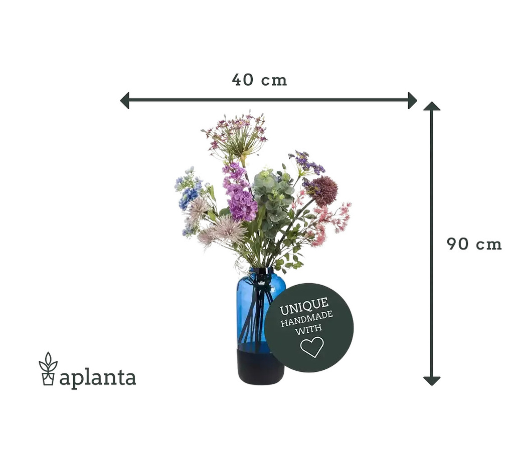 Künstlicher XL Blumenstrauß Elena von Aplanta in Multicolour, Höhe: 90 cm - Bild 4