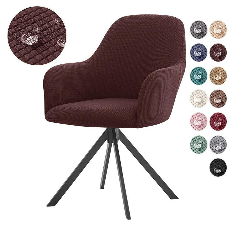 Yiran Furniture Hochlehnsesselbezug aus Polyester, wasserdicht und staubdicht, hellgrau, B/T/H: 51 x 48 x 17 cm - Bild 1