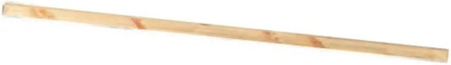 T & J Zaunmodul-System Trelleborg Geländer-Bretter, Grün, B: 175 cm, H: 7 cm, T: 4,5 cm - Bild 1