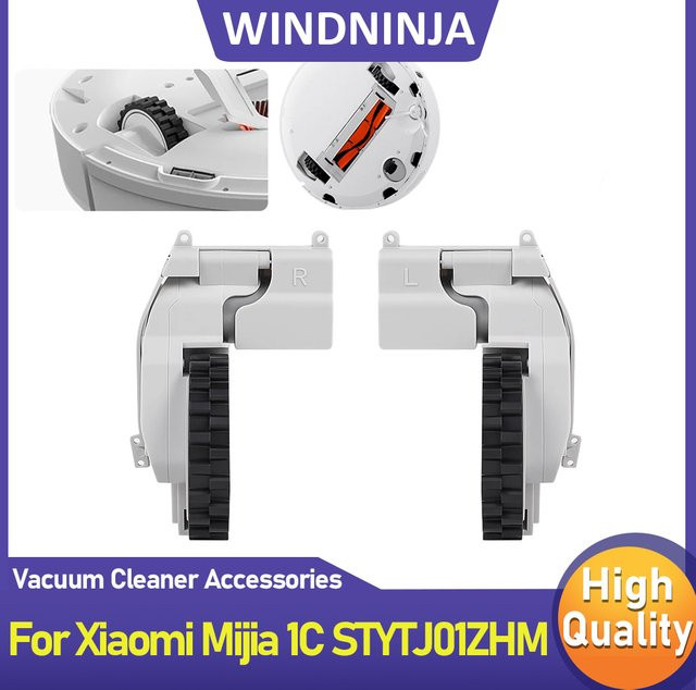 Antriebsräder Links und Rechts für Xiaomi Mijia 1C STYTJ01ZHM Roboter Staubsauger Ersatzteile in Weiß - Bild 1
