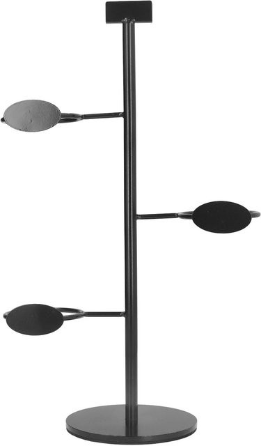 Becherhalter aus Eisen mit 3 Löchern von OutsideWorld in Schwarz - Bild 1