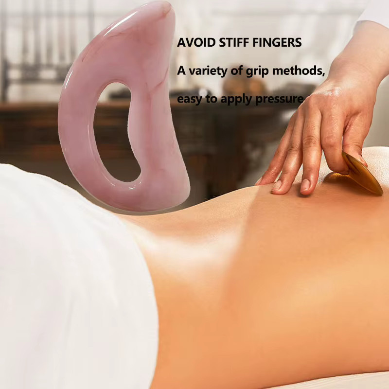 Alwafore Gua Sha Massage Werkzeug, Körper und Füße - Bild 2