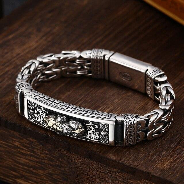 Allbestart Armband, Silber, Titan, Herren, 19-20cm - Bild 1