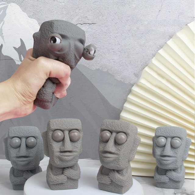 soulbao Spielzeugstatue, weiche Steinperson - Bild 1