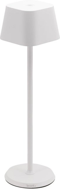 Securit Kabellose LED-Tischleuchte Georgina für Innen und Außen, Weiß, B/T/H: 11 x 11 x 38 cm - Bild 1