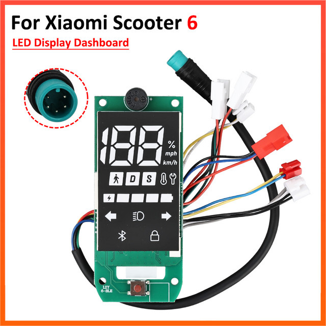 Xiaomi Armaturenbrett mit LED-Display und Bluetooth für den Elektroroller 6 - Bild 1